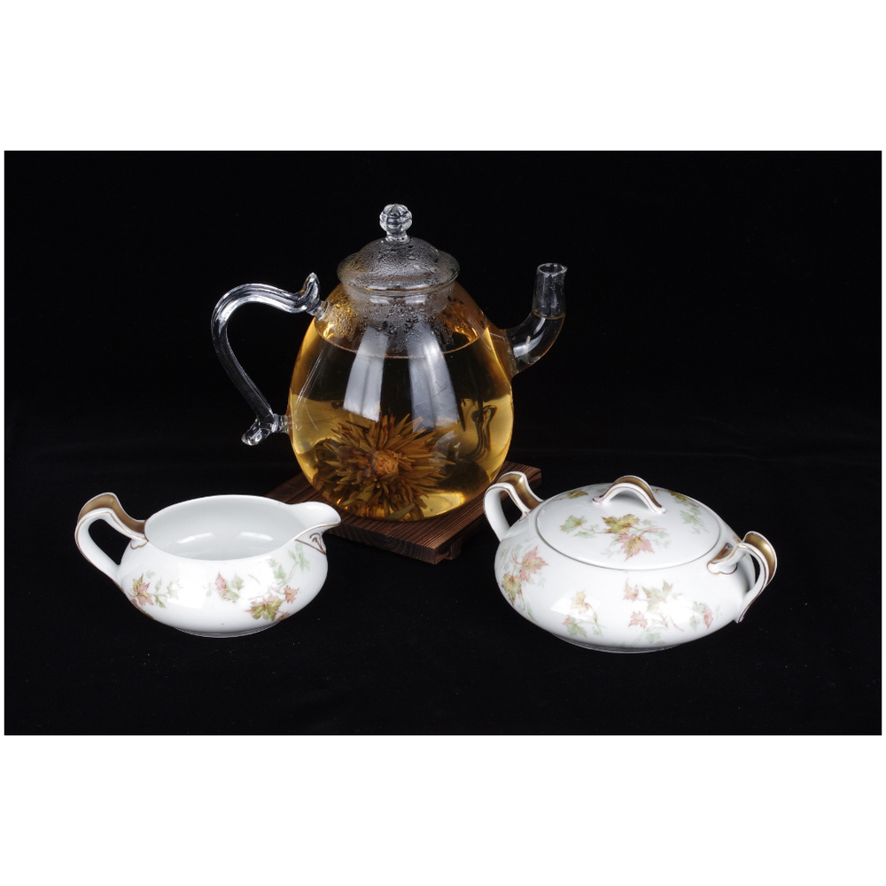 Sugar Bowl and Creamer Set France Limoges